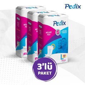 Pedix Unisex Büyük Boy Large L 30 Adet Mesane Pedi
