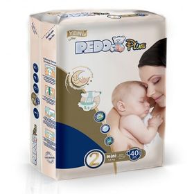 Pedo Plus No:2 Mini 160 Adet Bebek Bezi