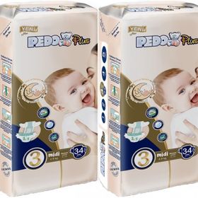 Pedo Plus No:3 Midi 68 Adet Bebek Bezi