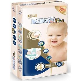 Pedo Plus No:4 Maxi 240 Adet Bebek Bezi