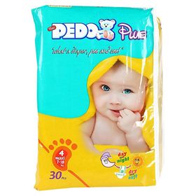 Pedo Plus No:4 Maxi 30 Adet Bebek Bezi