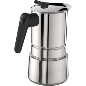 Pedrini Acciaio Paslanmaz Çelik 4 Cup Moka Pot