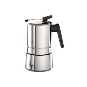 Pedrini Acciaio Paslanmaz Çelik 4 Cup Moka Pot