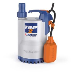 Pedrollo Top-2 Flatörlü Plastik Gövdeli Drenaj 8 Mss 13.2 M³/h Dalgıç Pompa