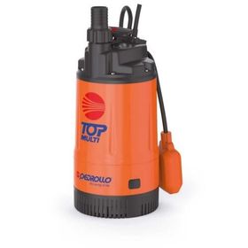 Pedrollo TOP MULTI 2 Flatörlü Plastik Gövdeli Drenaj 42 mss 4.8 m³/h Dalgıç Pompa