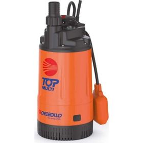 Pedrollo TOP MULTI 2 Flatörlü Plastik Gövdeli Drenaj 42 mss 4.8 m³/h Dalgıç Pompa
