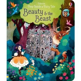 Peep Inside A Fairy Tale Beauty And The Beas-Usborne Yayınları