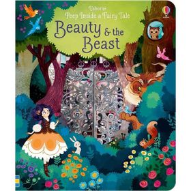 Peep Inside A Fairy Tale Beauty the Beast-Usborne Publishing