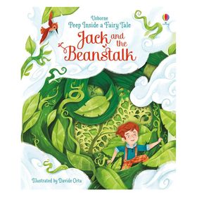 Peep Inside A Fairy Tale Jack And The Beanstalk-Usborne Publishing