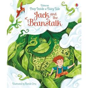 Peep Inside A Fairy Tale Jack And The Beanstalk-Usborne Publishing