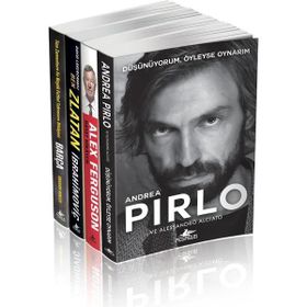 Pegasus Yayınları Andrea Pirlo-Alex Ferguson-Zlatan İbrahimoviç-Barça Futbol Efsaneleri 4 Kitap Seti