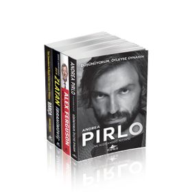 Pegasus Yayınları Andrea Pirlo-Alex Ferguson-Zlatan İbrahimoviç-Barça Futbol Efsaneleri 4 Kitap Seti