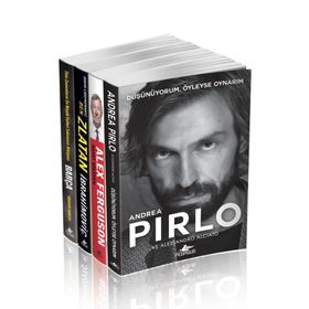 Pegasus Yayınları Andrea Pirlo-Alex Ferguson-Zlatan İbrahimoviç-Barça Futbol Efsaneleri 4 Kitap Seti