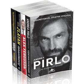 Pegasus Yayınları Andrea Pirlo-Alex Ferguson-Zlatan İbrahimoviç-Barça Futbol Efsaneleri 4 Kitap Seti