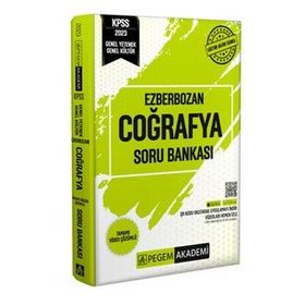 Pegem 2023 Coğrafya Soru Bankası Ezberbozan Kpss Genel Yetenek Genel Kültür