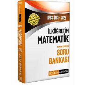 Pegem 2023 KPSS ÖABT İlköğretim Matematik Soru Bankası