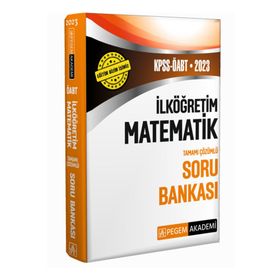 Pegem 2023 KPSS ÖABT İlköğretim Matematik Soru Bankası