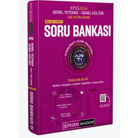 Pegem 2024 KPSS Genel Yetenek Genel Kültür Lise ve Önlisans Ezberbozan Soru Bankası