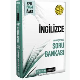 Pegem 2024 Kpss Oabt İngilizce Soru Bankası