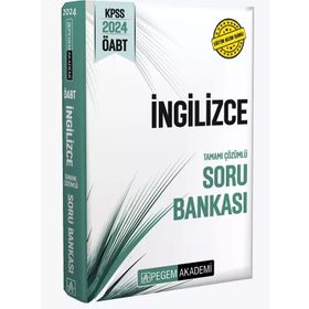 Pegem 2024 Kpss Oabt İngilizce Soru Bankası