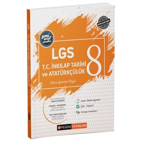 Pegem 8. Sınıf LGS T.C. Inkılap Tarihi ve Atatürkçülük Ders İşleme Föyü
