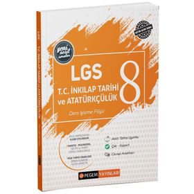 Pegem 8. Sınıf LGS T.C. Inkılap Tarihi ve Atatürkçülük Ders İşleme Föyü