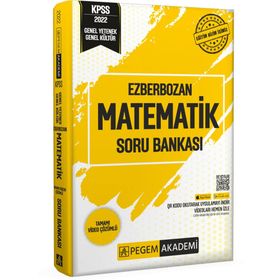 Pegem Akademi Genel Yetenek Genel Kültür Ezberbozan Matematik Soru Bankası
