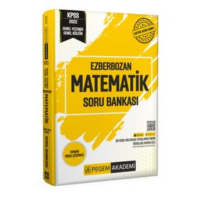 Pegem Akademi Genel Yetenek Genel Kültür Ezberbozan Matematik Soru Bankası