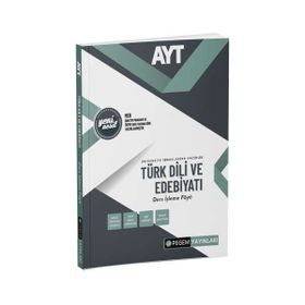Pegem Akademi Yayıncılık 2022 AYT Türkdili ve Edebiyatı Ders İşleme Föyü
