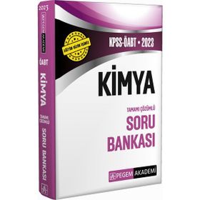 Pegem Akademi Yayıncılık 2023 KPSS ÖABT Kimya Soru Bankası