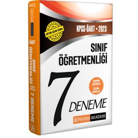 Pegem Akademi Yayıncılık 2023 KPSS ÖABT Sınıf Öğretmenliği 7 Deneme
