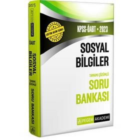 Pegem Akademi Yayıncılık 2023 Kpss Öabt Sosyal Bilgiler Soru Bankası