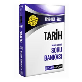 Pegem Akademi Yayıncılık 2023 Kpss Öabt Tarih Soru Bankası