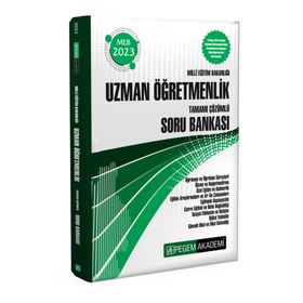 Pegem Akademi Yayıncılık - 2023 Milli Eğitim Bakanlığı Uzman Öğretmenlik Soru Bankası