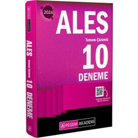 Pegem Akademi Yayıncılık - 2024 Ales Tüm Adaylar İçin 10 Deneme