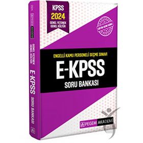 Pegem Akademi Yayıncılık 2024 E-KPSS Soru Bankası
