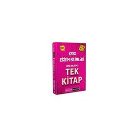 Pegem Akademi Yayıncılık 2024 KPSS Eğitim Bilimleri Konu Anlatımlı Tek Kitap