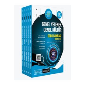 Pegem Akademi Yayıncılık 2024 KPSS Genel Yetenek Genel Kültür Tamamı Çözümlü 5 Kitap Soru Bankası Seti
