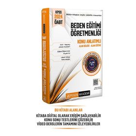Pegem Akademi Yayıncılık 2024 KPSS ÖABT Beden Eğitimi Konu Anlatımlı