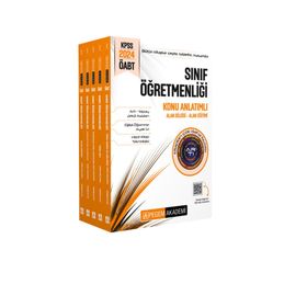 Pegem Akademi Yayıncılık 2024 KPSS ÖABT Sınıf Öğretmenliği 5 Kitap Konu Anlatımlı Set