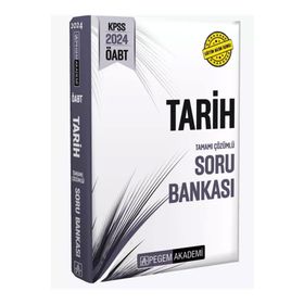 Pegem Akademi Yayıncılık 2024 KPSS ÖABT Tarih Soru Bankası