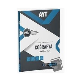 Pegem Akademi Yayıncılık AYT Coğrafya Ders İşleme Föyü