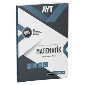 Pegem Akademi Yayıncılık AYT Matematik Ders İşleme Föyü