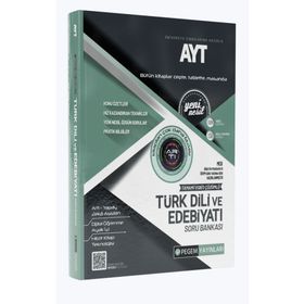 Pegem Akademi Yayıncılık AYT Türkdili ve Edebiyatı Soru Bankası