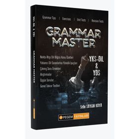 Pegem Akademi Yayıncılık - Grammar Master YKS - DİL YDS