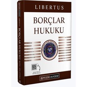 Pegem Akademi Yayıncılık KPSS A Grubu Borçlar Hukuku Konu Anlatımlı