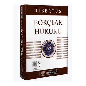 Pegem Akademi Yayıncılık KPSS A Grubu Borçlar Hukuku Konu Anlatımlı