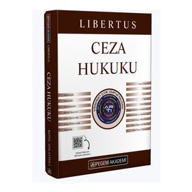 Pegem Akademi Yayıncılık KPSS A Grubu Ceza Hukuku Konu Anlatımlı
