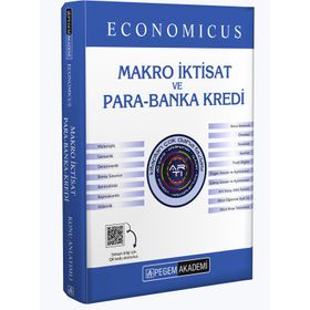 Pegem Akademi Yayıncılık KPSS A Grubu Economicus Makro İktisat ve Para Banka Kredi Konu Anlatımı