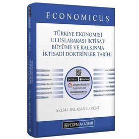 Pegem Akademi Yayıncılık KPSS A Grubu Economicus Türkiye Ekonomisi Uluslararası İktisat Büyüme ve Kalkınma İktisadi Doktri